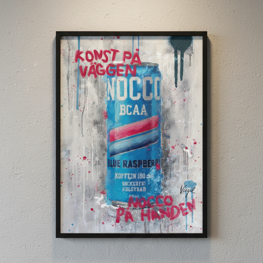 Nocco Blue Raspbery-poster
