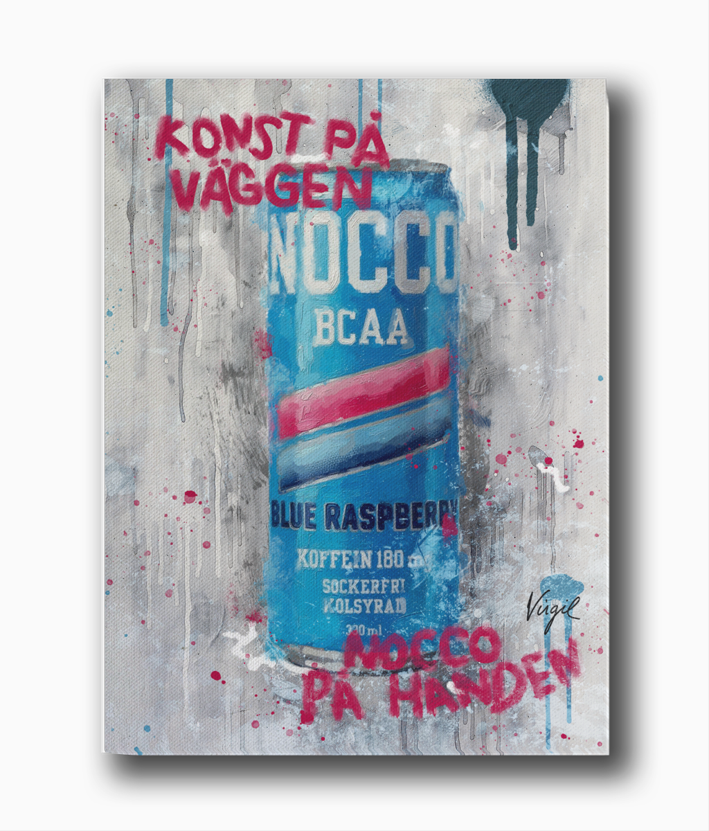 Nocco Blue Raspbery-poster