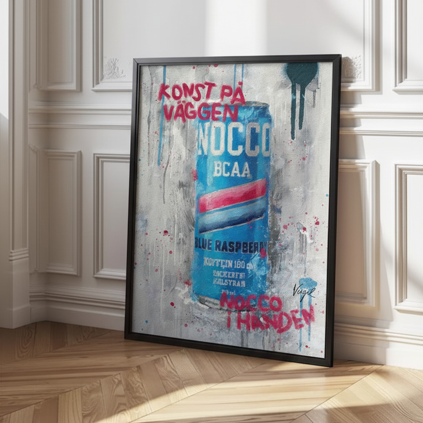 Nocco Blue Raspbery-poster