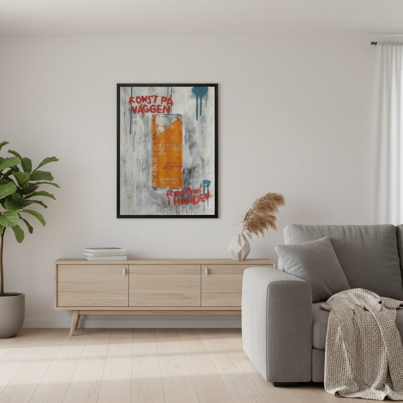 Red Bull Aprikos Jordgubbr-poster