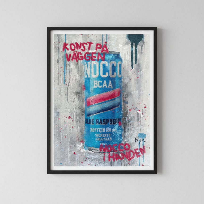 Nocco Blue Raspbery-poster