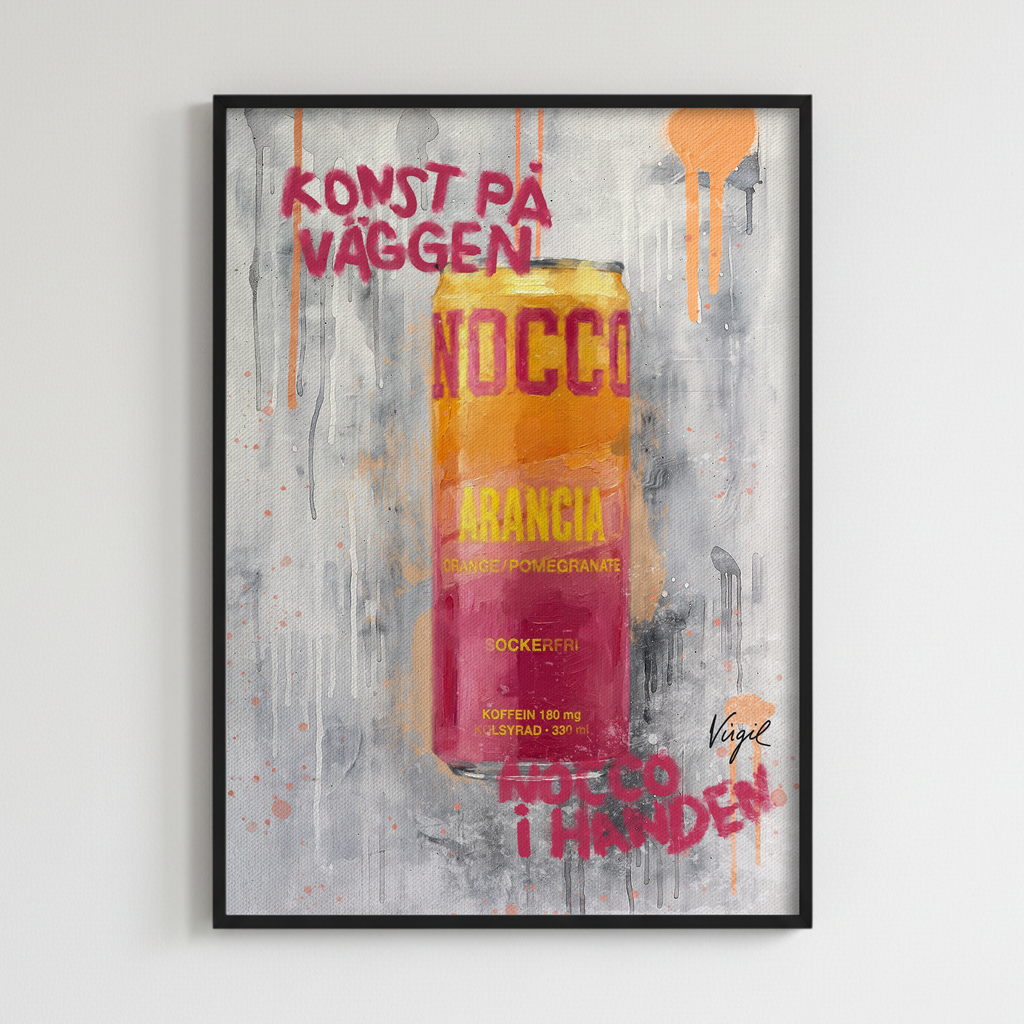 nocco arancia-poster