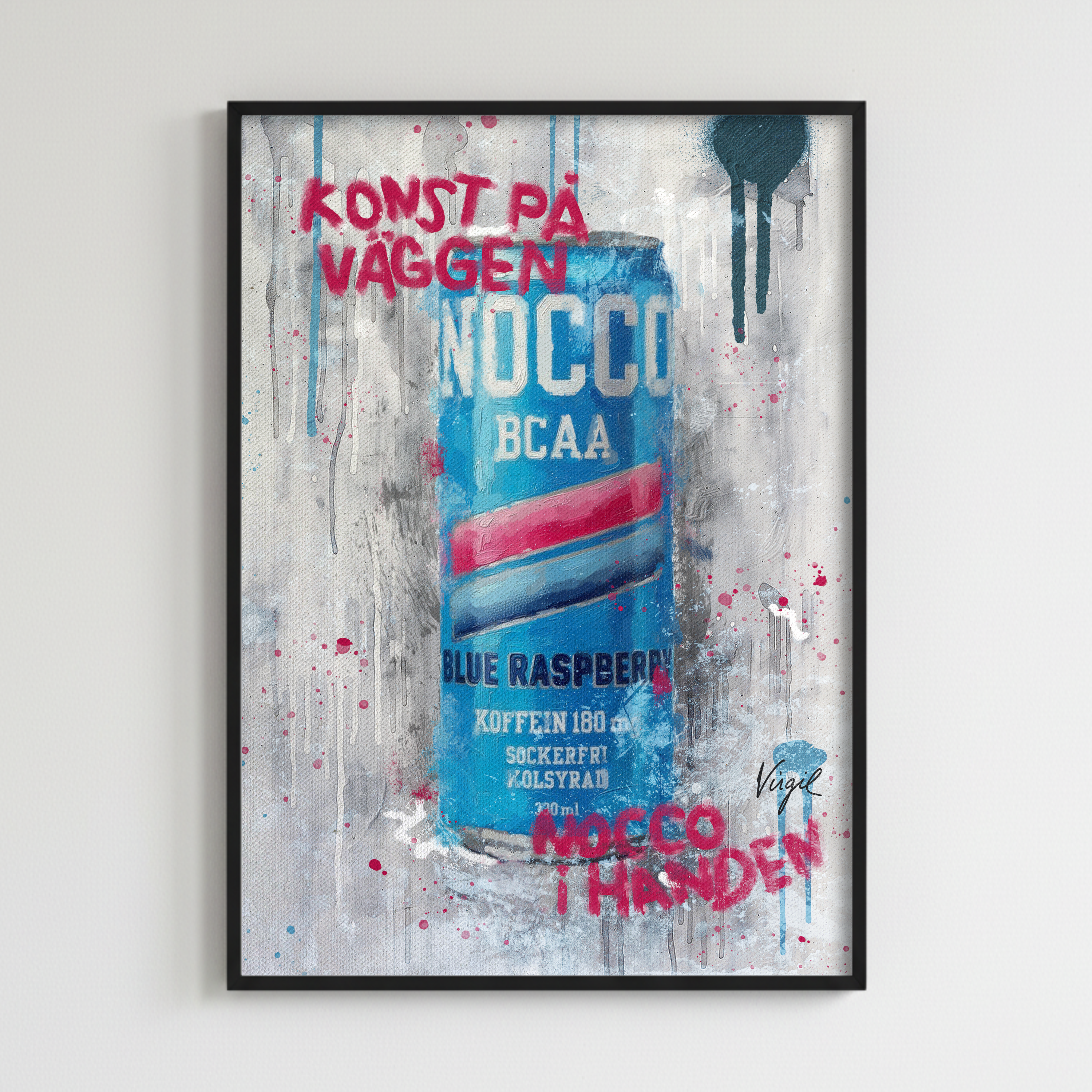 Nocco Blue Raspbery-poster