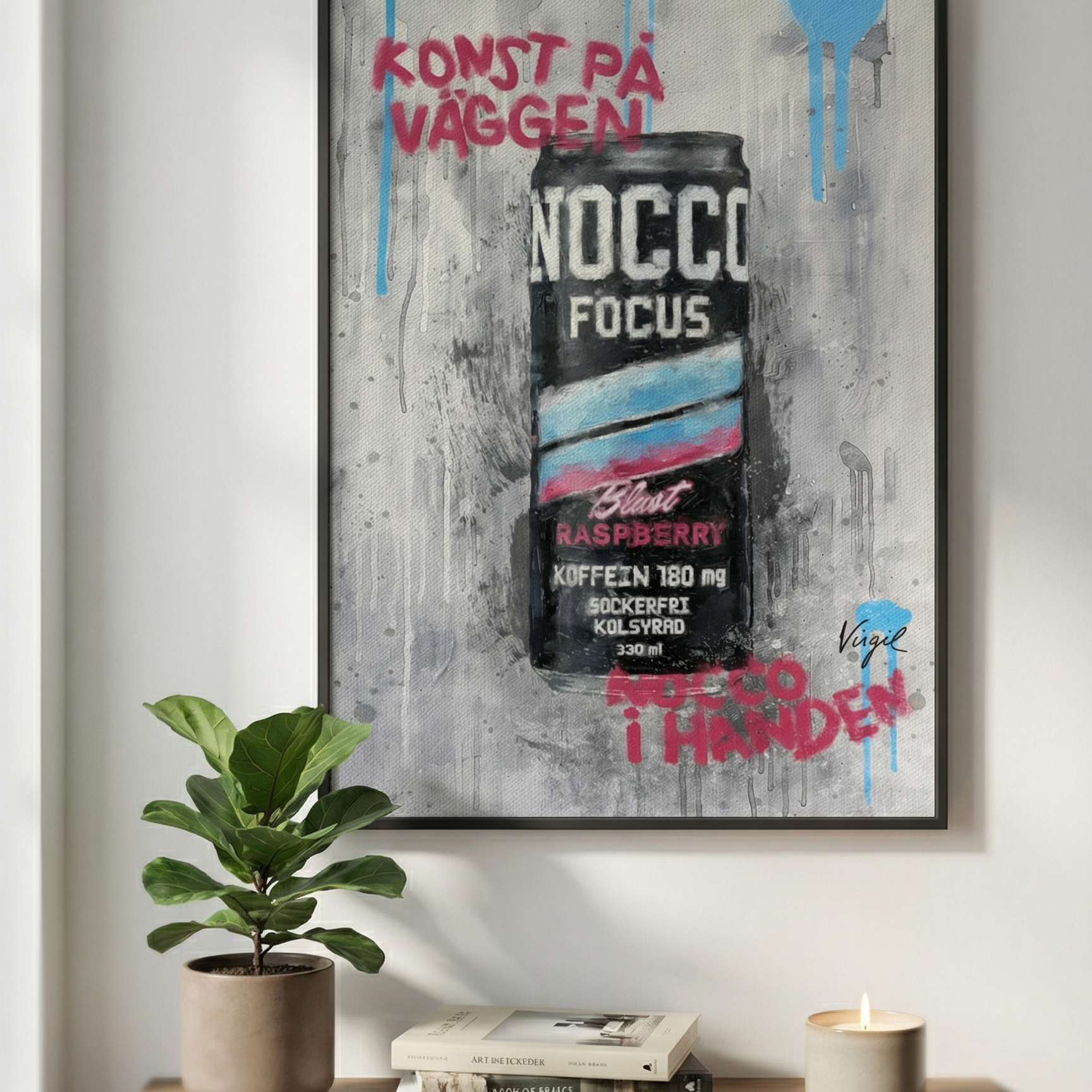 NOCCO Raspberry blast-poster