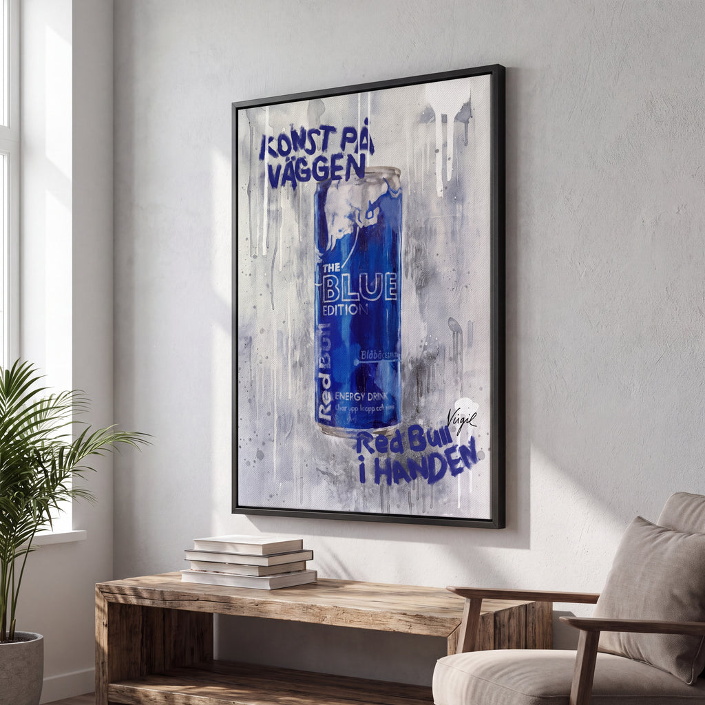 Red Bull Blåbär-poster