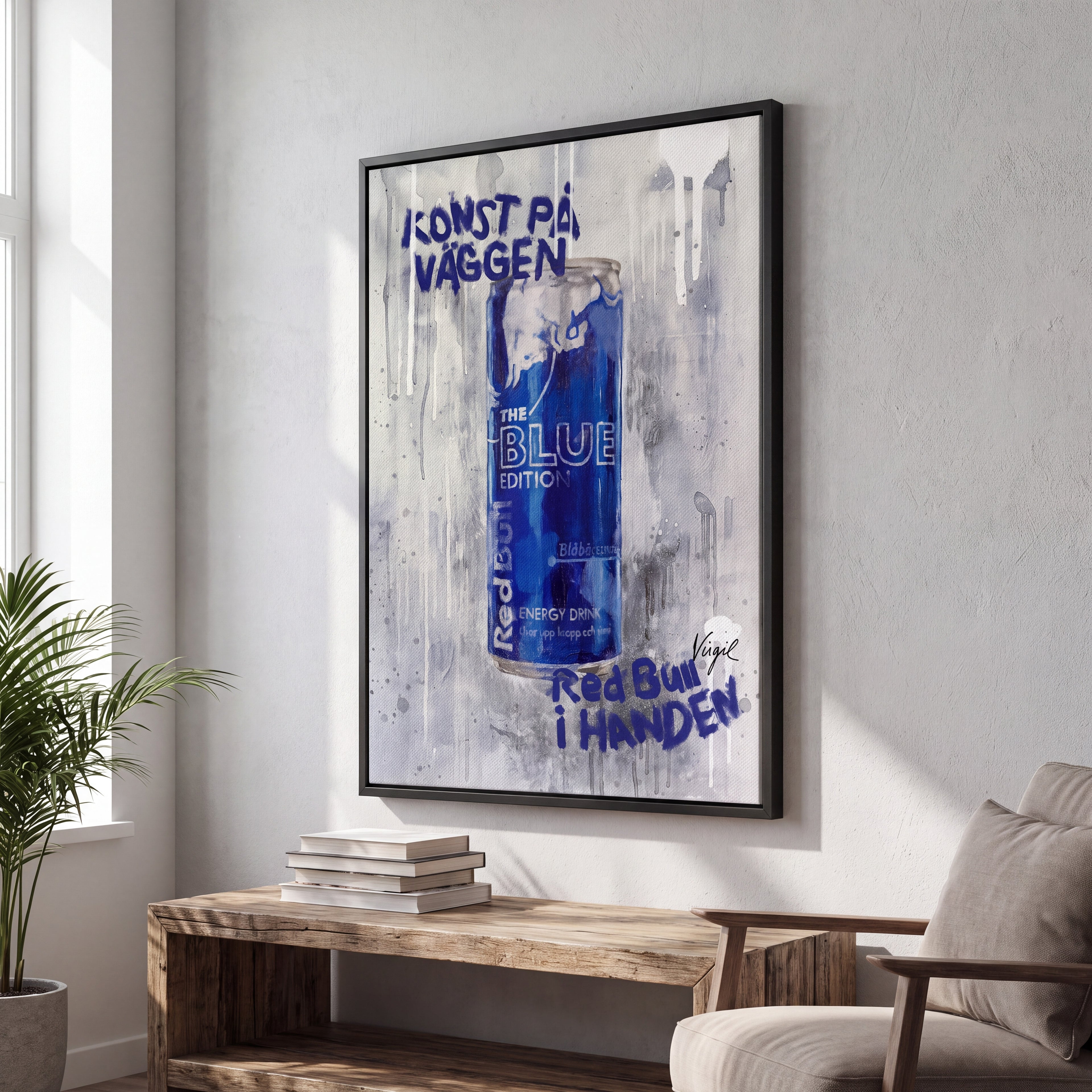 Red Bull Blåbär-poster