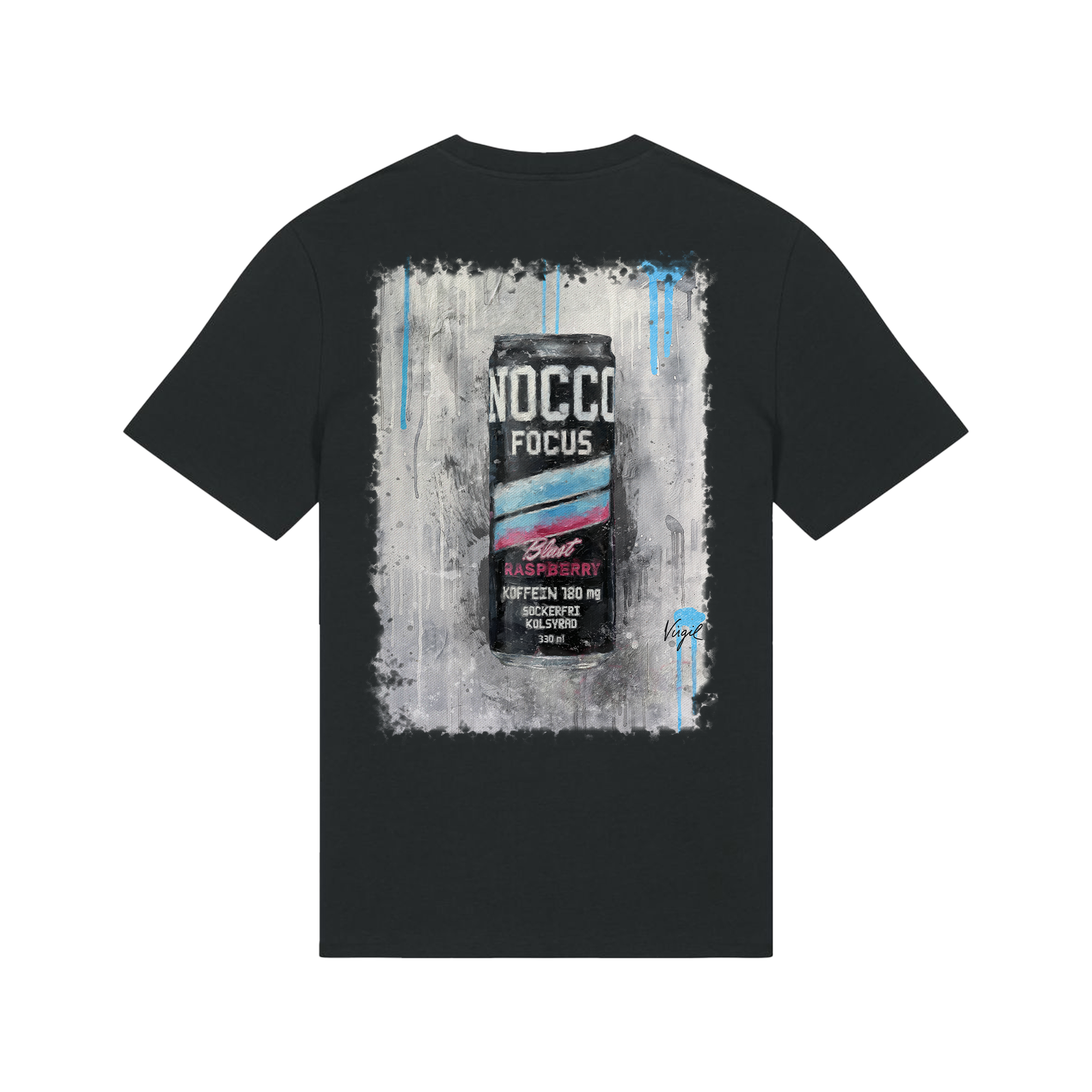 nocco raspberry blast-tee