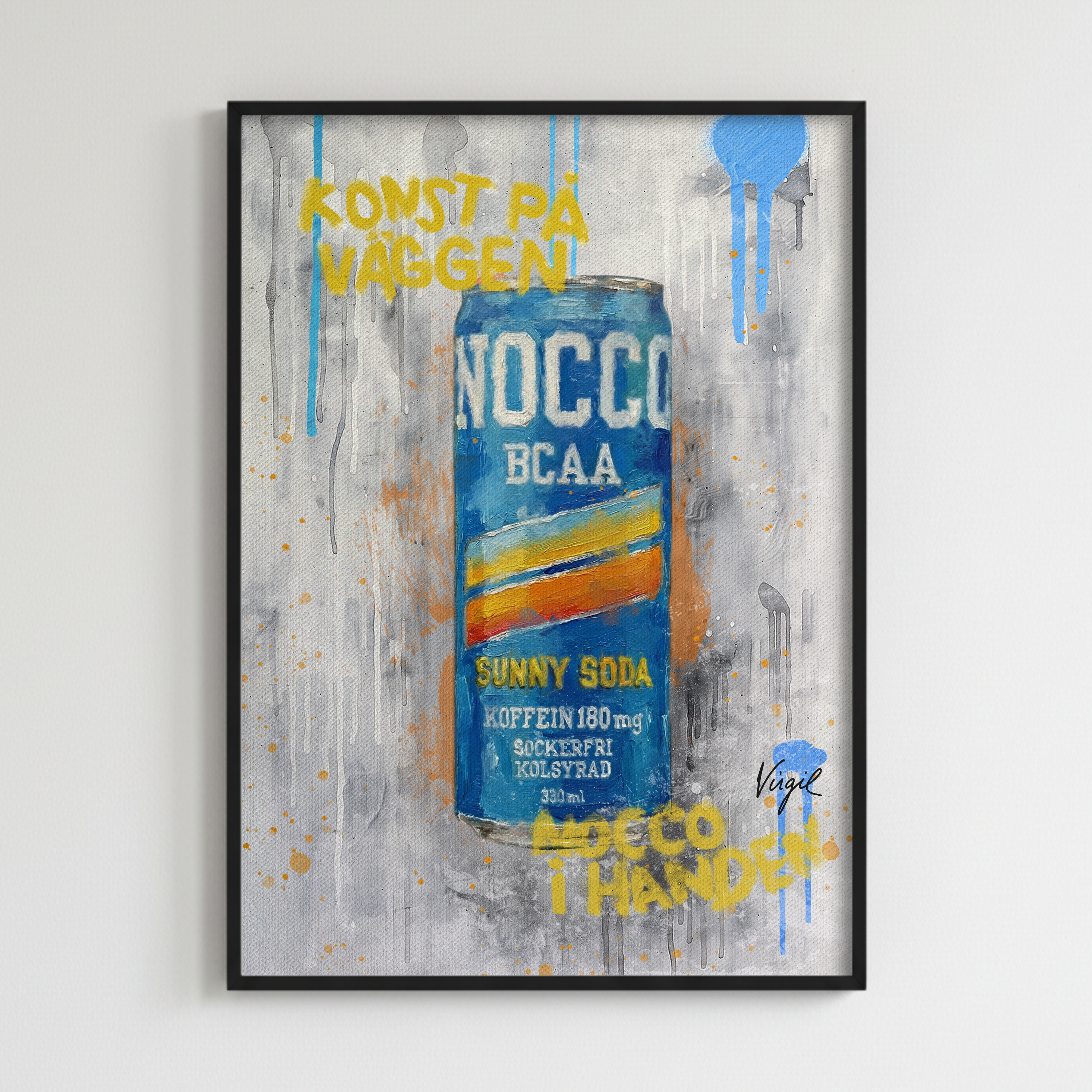 Nocco sunny soda-poster